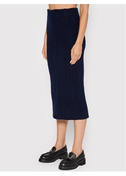 Lauren Ralph Lauren Spódnica ołówkowa 200841655 Granatowy Regular Fit ze sklepu MODIVO w kategorii Spódnice - zdjęcie 181138897