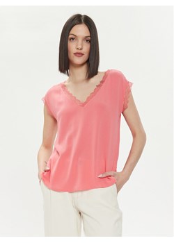 ONLY Bluzka Jasmina 15252241 Różowy Regular Fit ze sklepu MODIVO w kategorii Bluzki damskie - zdjęcie 181138908