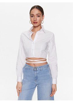 Pinko Koszula Caloroso 100697 Y6VW Biały Regular Fit ze sklepu MODIVO w kategorii Koszule damskie - zdjęcie 181138956