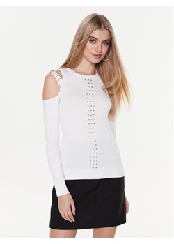 Liu Jo Sport Bluzka TA3056 MS49I Biały Slim Fit ze sklepu MODIVO w kategorii Bluzki damskie - zdjęcie 181139005