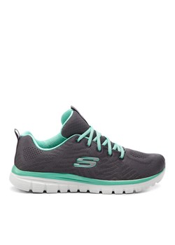 Skechers Sneakersy Get Connected 12615/CCGR Szary ze sklepu MODIVO w kategorii Buty sportowe damskie - zdjęcie 181139098