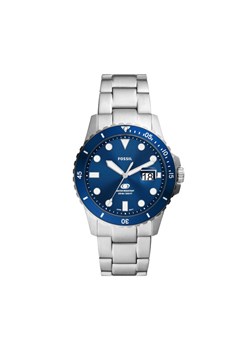 Fossil Zegarek Blue FS6029 Srebrny ze sklepu MODIVO w kategorii Zegarki - zdjęcie 181139167