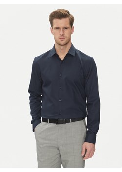 HUGO Koszula Kenno 50539707 Granatowy Slim Fit ze sklepu MODIVO w kategorii Koszule męskie - zdjęcie 181139236