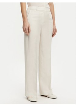 Calvin Klein Spodnie palazzo K20K208381 Beżowy Wide Leg ze sklepu MODIVO w kategorii Spodnie damskie - zdjęcie 181139369