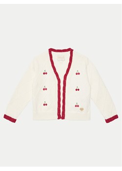 Guess Kardigan K5GR00 Z3N01 Écru Regular Fit ze sklepu MODIVO w kategorii Swetry dziewczęce - zdjęcie 181139525