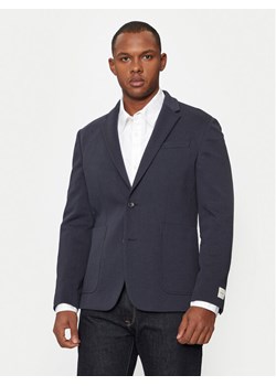 Calvin Klein Marynarka K10K112971 Granatowy Slim Fit ze sklepu MODIVO w kategorii Marynarki męskie - zdjęcie 181139589