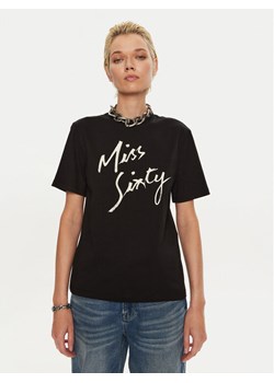 Miss Sixty T-Shirt 6L3SJ3780000 Czarny Regular Fit ze sklepu MODIVO w kategorii Bluzki damskie - zdjęcie 181139626