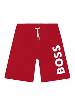 Boss Szorty kąpielowe J24846 S Czerwony Regular Fit ze sklepu MODIVO w kategorii Kąpielówki chłopięce - zdjęcie 181139679
