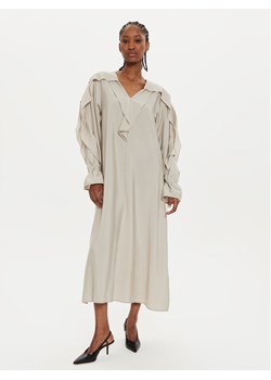 Karen by Simonsen Sukienka koktajlowa Penelope 10105047 Beżowy Loose Fit ze sklepu MODIVO w kategorii Sukienki - zdjęcie 181139738