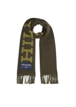 Tommy Hilfiger Szalik AM0AM12838 Zielony ze sklepu MODIVO w kategorii Szaliki męskie - zdjęcie 181139775
