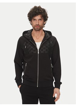 KARL LAGERFELD Bluza 705022 552901 Czarny Regular Fit ze sklepu MODIVO w kategorii Bluzy męskie - zdjęcie 181139777