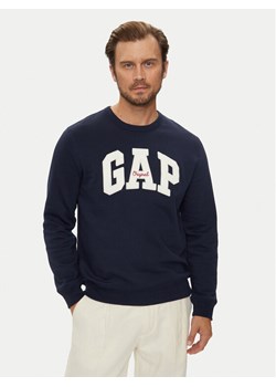 Gap Bluza 852079-00 Granatowy Regular Fit ze sklepu MODIVO w kategorii Bluzy męskie - zdjęcie 181139818