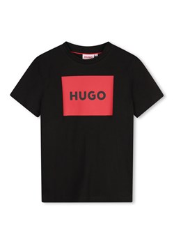 HUGO T-Shirt G00334 D Czarny Regular Fit ze sklepu MODIVO w kategorii T-shirty chłopięce - zdjęcie 181139857