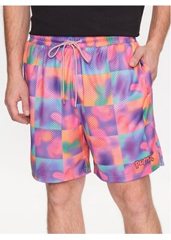 Puma Szorty sportowe 8ENJAMIN 539823 Pomarańczowy Relaxed Fit ze sklepu MODIVO w kategorii Spodenki męskie - zdjęcie 181139868