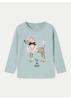 NAME IT Bluzka 13235991 Zielony Regular Fit ze sklepu MODIVO w kategorii Bluzki dziewczęce - zdjęcie 181139876