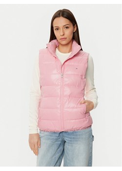 Tommy Jeans Bezrękawnik DW0DW19390 Różowy Regular Fit ze sklepu MODIVO w kategorii Kamizelki damskie - zdjęcie 181139895
