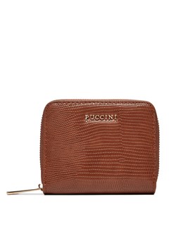 Puccini Mały Portfel Damski BLP838B Brązowy ze sklepu MODIVO w kategorii Portfele damskie - zdjęcie 181139896