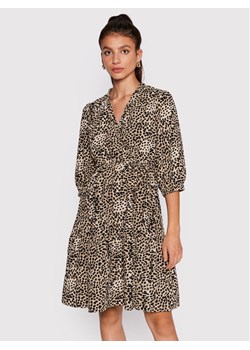 Karen by Simonsen Sukienka codzienna Delia 10103915 Brązowy Regular Fit ze sklepu MODIVO w kategorii Sukienki - zdjęcie 181139898