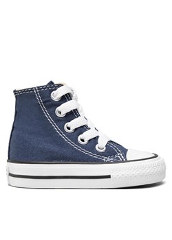 Converse Trampki Chuck Taylor All Star Hi 7J233C Granatowy ze sklepu MODIVO w kategorii Buciki niemowlęce - zdjęcie 181139939