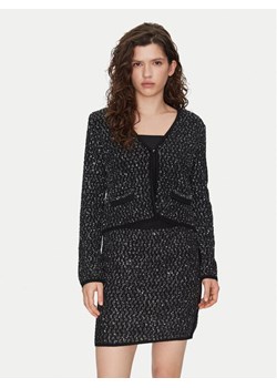 Liu Jo Kardigan WF4022 Czarny Regular Fit ze sklepu MODIVO w kategorii Swetry damskie - zdjęcie 181140026