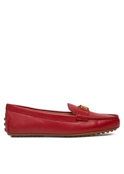 LAUREN RALPH LAUREN Mokasyny Barnsbury 802852847021 Czerwony ze sklepu MODIVO w kategorii Mokasyny damskie - zdjęcie 181140055