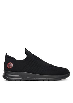 Rieker Sneakersy B7365-00 Czarny ze sklepu MODIVO w kategorii Buty sportowe męskie - zdjęcie 181140155