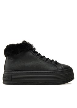 Calvin Klein Jeans Botki Bold Platf Low Laceup Mg YW0YW01590 Czarny ze sklepu MODIVO w kategorii Botki - zdjęcie 181140218