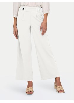JDY Spodnie materiałowe Geggo 15208430 Biały Wide Leg - id: 0000304921834 - marki Jdy - 181140328 JDY Spodnie materiałowe Geggo 15208430 Biały Wide Leg ze sklepu MODIVO w kategorii Spodnie damskie - zdjęcie 181140328