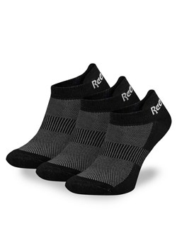 Reebok Zestaw 3 par niskich skarpet unisex R0356P-SS24 (3-pack) Czarny ze sklepu MODIVO w kategorii Skarpetki damskie - zdjęcie 181140417