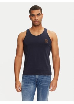 Versace Tank top AUU01012 1A1001 Granatowy Regular Fit ze sklepu MODIVO w kategorii T-shirty męskie - zdjęcie 181140486