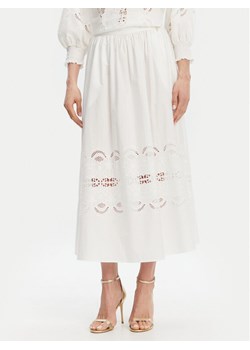Liu Jo Spódnica midi WA5258 T4853 Biały Regular Fit ze sklepu MODIVO w kategorii Spódnice - zdjęcie 181140489