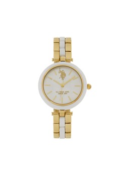 U.S. Polo Assn. Zegarek USP8361YG Złoty ze sklepu MODIVO w kategorii Zegarki - zdjęcie 181140528
