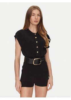 Elisabetta Franchi Kombinezon KT-55S-51E2-V450 Czarny Regular Fit ze sklepu MODIVO w kategorii Kombinezony damskie - zdjęcie 181140708
