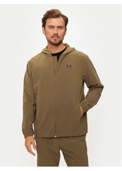 Under Armour Wiatrówka UA Vibe Woven 1386555 Brązowy Regular Fit ze sklepu MODIVO w kategorii Kurtki męskie - zdjęcie 181140727