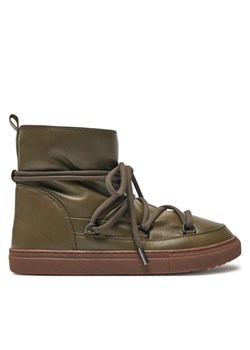 Inuikii Śniegowce Full Leather 55102-087 Zielony ze sklepu MODIVO w kategorii Buty zimowe męskie - zdjęcie 181140745