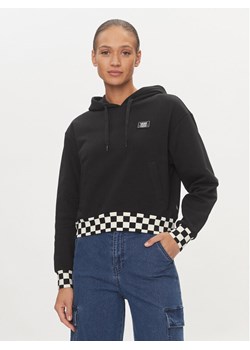 Vans Bluza Boom Boom Check VN000GJ2 Czarny Regular Fit ze sklepu MODIVO w kategorii Bluzy damskie - zdjęcie 181140759