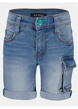 Blue Seven Szorty jeansowe 840078 X Niebieski Regular Fit ze sklepu MODIVO w kategorii Spodenki chłopięce - zdjęcie 181140809