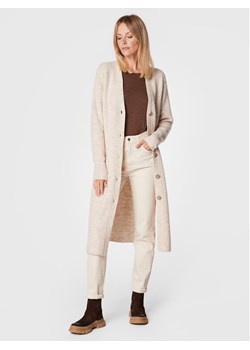 Marc O'Polo Kardigan 208 6051 61339 Beżowy Relaxed Fit ze sklepu MODIVO w kategorii Swetry damskie - zdjęcie 181140866