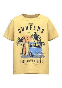 NAME IT T-Shirt 13216933 Żółty Regular Fit ze sklepu MODIVO w kategorii T-shirty chłopięce - zdjęcie 181140877