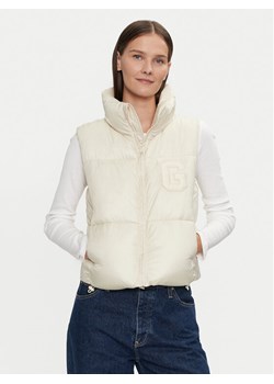 Gap Bezrękawnik 500882-01 Écru Regular Fit ze sklepu MODIVO w kategorii Kamizelki damskie - zdjęcie 181140899