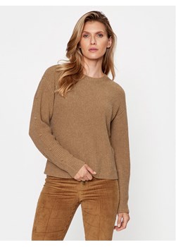 TWINSET Sweter 232TT3330 Brązowy Regular Fit ze sklepu MODIVO w kategorii Swetry damskie - zdjęcie 181140938