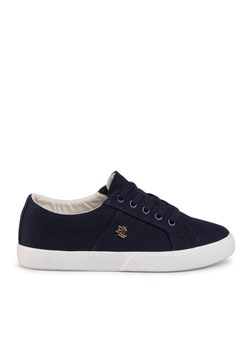 Lauren Ralph Lauren Tenisówki Janson II 802804598002 Granatowy ze sklepu MODIVO w kategorii Trampki damskie - zdjęcie 181140958