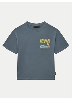 Napapijri T-Shirt S-Sella NP0A4IGX D Niebieski Regular Fit ze sklepu MODIVO w kategorii T-shirty chłopięce - zdjęcie 181141058