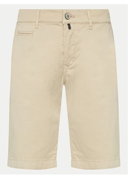 Pierre Cardin Szorty materiałowe C3 34770/000/4007 Beżowy Regular Fit ze sklepu MODIVO w kategorii Spodenki męskie - zdjęcie 181141059