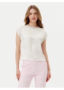 Imperial Bluzka RIC3JBA Écru Regular Fit ze sklepu MODIVO w kategorii Bluzki damskie - zdjęcie 181141087