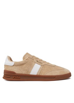 Polo Ralph Lauren Sneakersy 804956688002 Beżowy ze sklepu MODIVO w kategorii Trampki damskie - zdjęcie 181141099