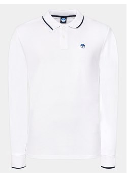 North Sails Polo Basic 692454 Biały Regular Fit ze sklepu MODIVO w kategorii T-shirty męskie - zdjęcie 181141276