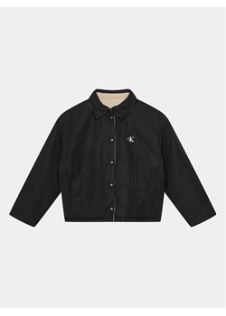 Calvin Klein Jeans Kurtka przejściowa Skater IU0IU00541 Czarny Regular Fit ze sklepu MODIVO w kategorii Kurtki chłopięce - zdjęcie 181141325