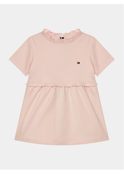 Tommy Hilfiger Sukienka codzienna KN0KN01757 Różowy Regular Fit ze sklepu MODIVO w kategorii Sukienki niemowlęce - zdjęcie 181141499