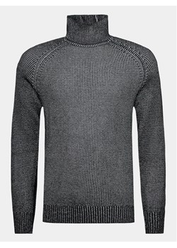 INDICODE Golf Alexavin 35-687 Czarny Regular Fit ze sklepu MODIVO w kategorii Swetry męskie - zdjęcie 181141545